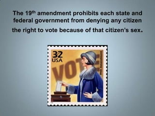 19th Amendment by Becky Lawlor | PPTX