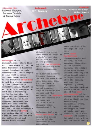 Archetype Magazine Review