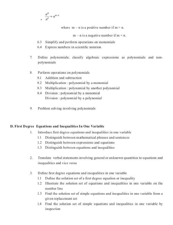 BEC Mathematics