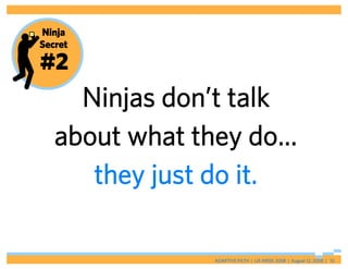 Become a StickyNote Ninja