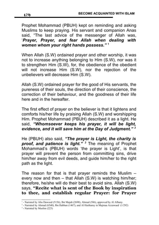 Become Acquainted With Islam