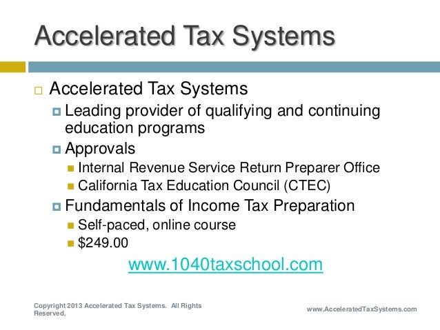 become a crtp california tax education council