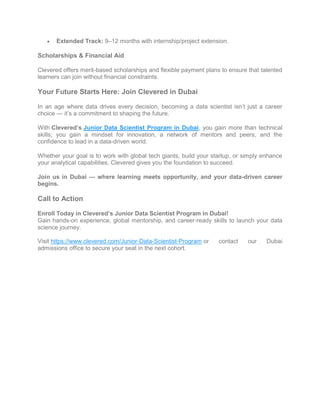 Become a Future-Ready Data Professional - Junior Data Scientist Program ...