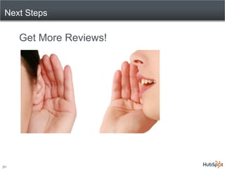 Next Steps

     Get More Reviews!




30
 