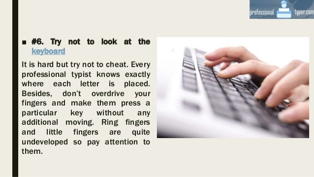 professional typist wpm