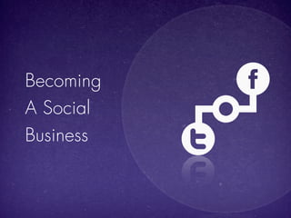 Becoming
A Social
Business
 