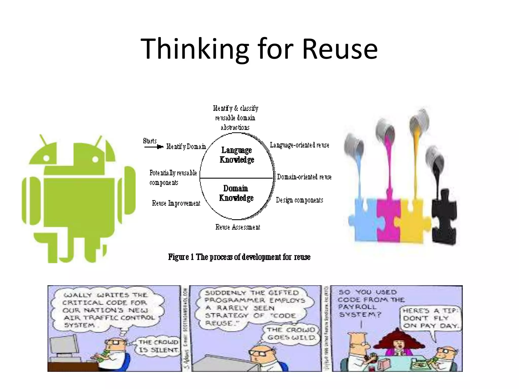 Thinking for Reuse

 