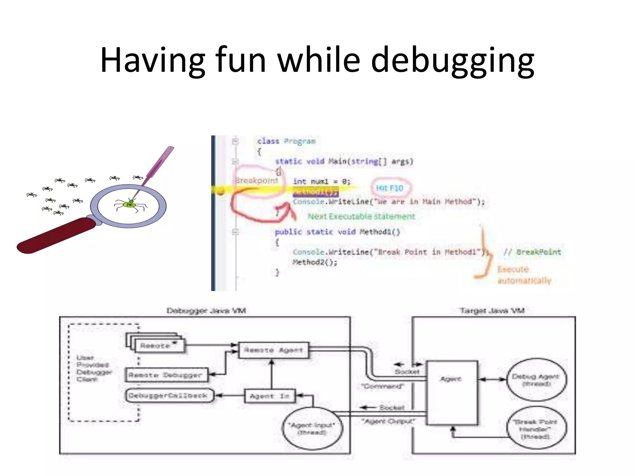 Having fun while debugging

 