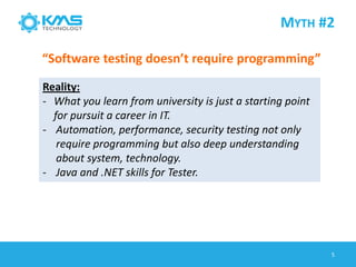 Become Software Tester or Developer | PPT