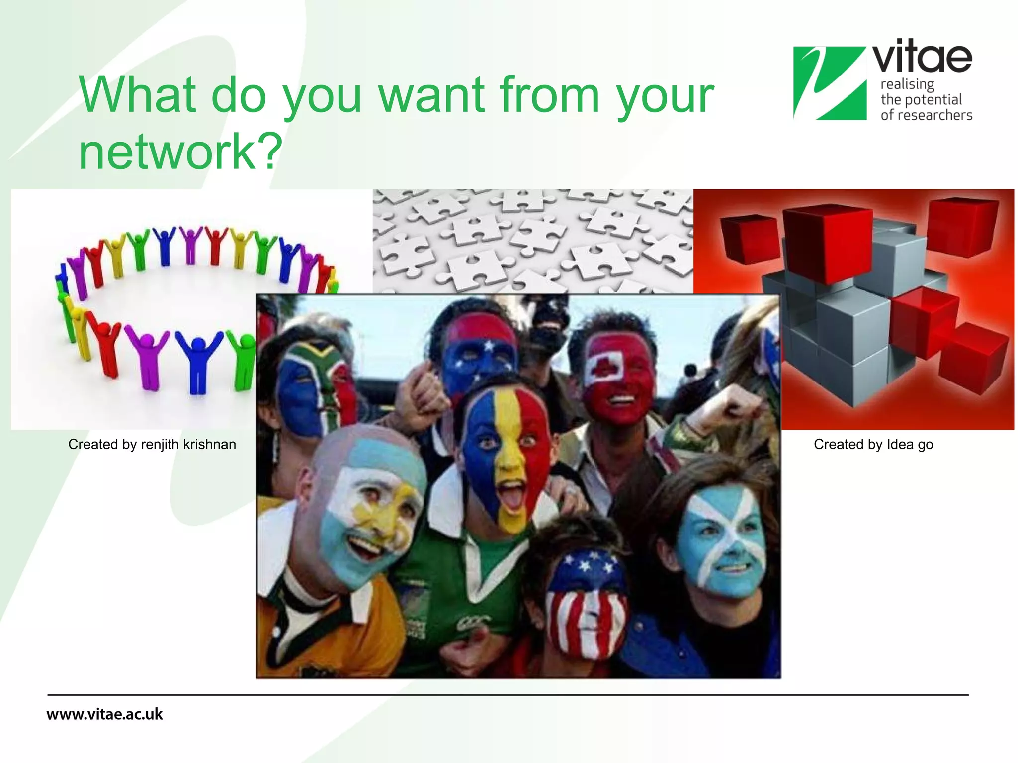 What do you want from your network? Created by Master isolated images Created by renjith krishnan Created by Idea go 