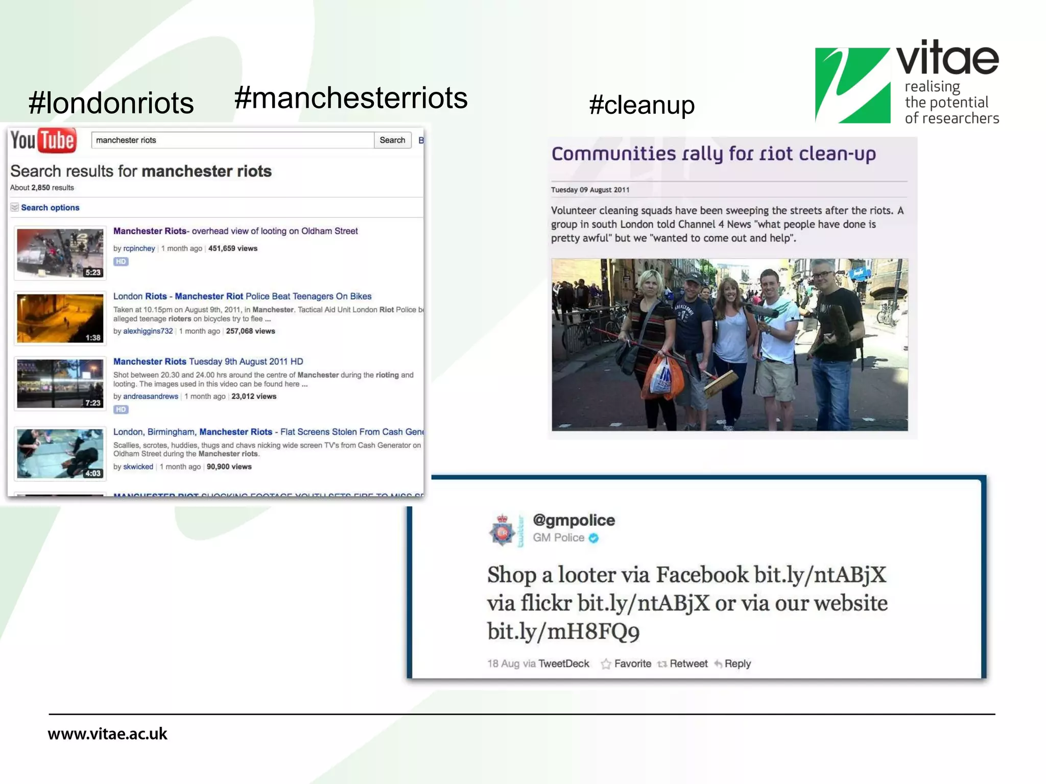 #cleanup #londonriots #manchesterriots 