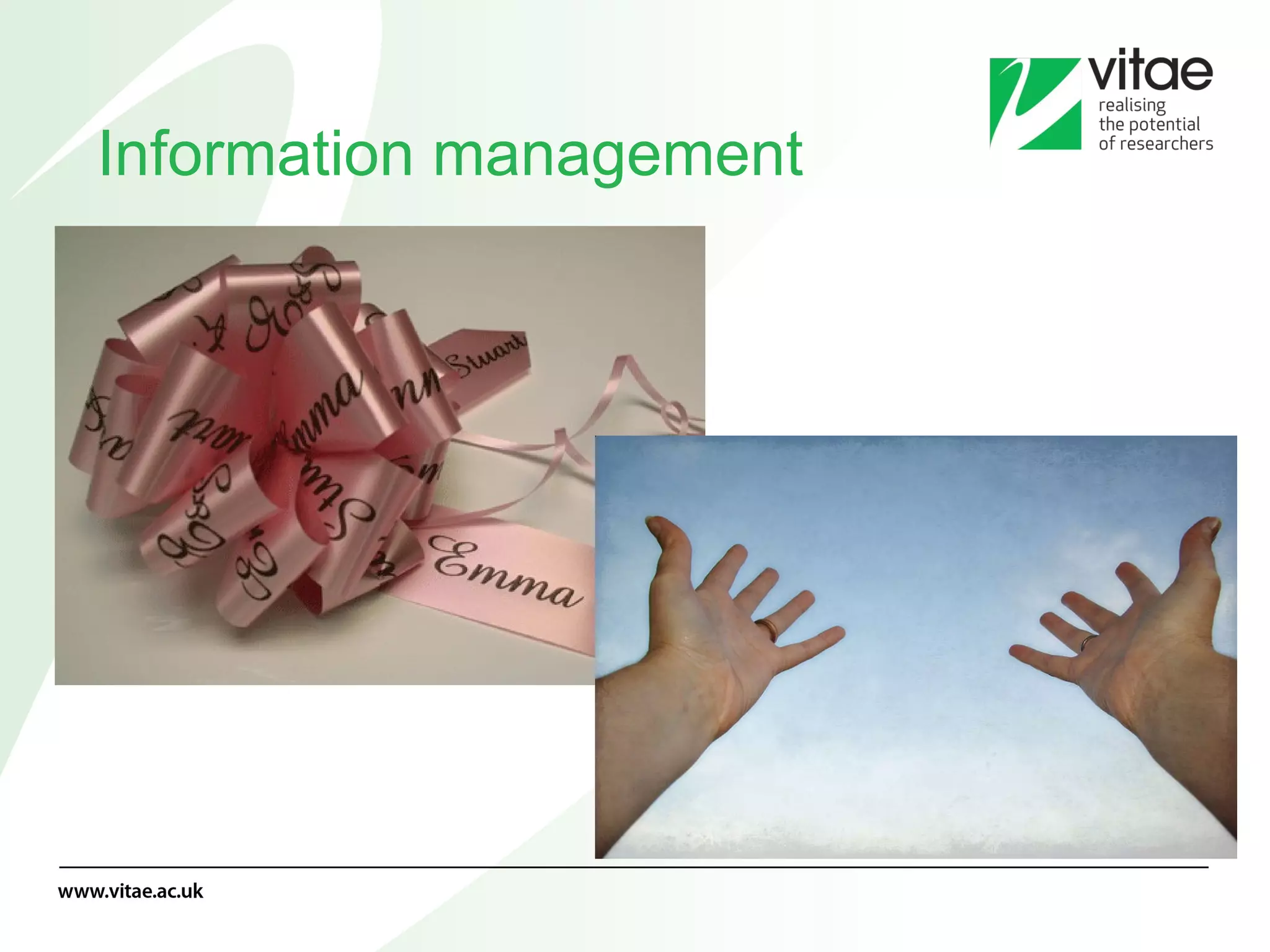 Information management 