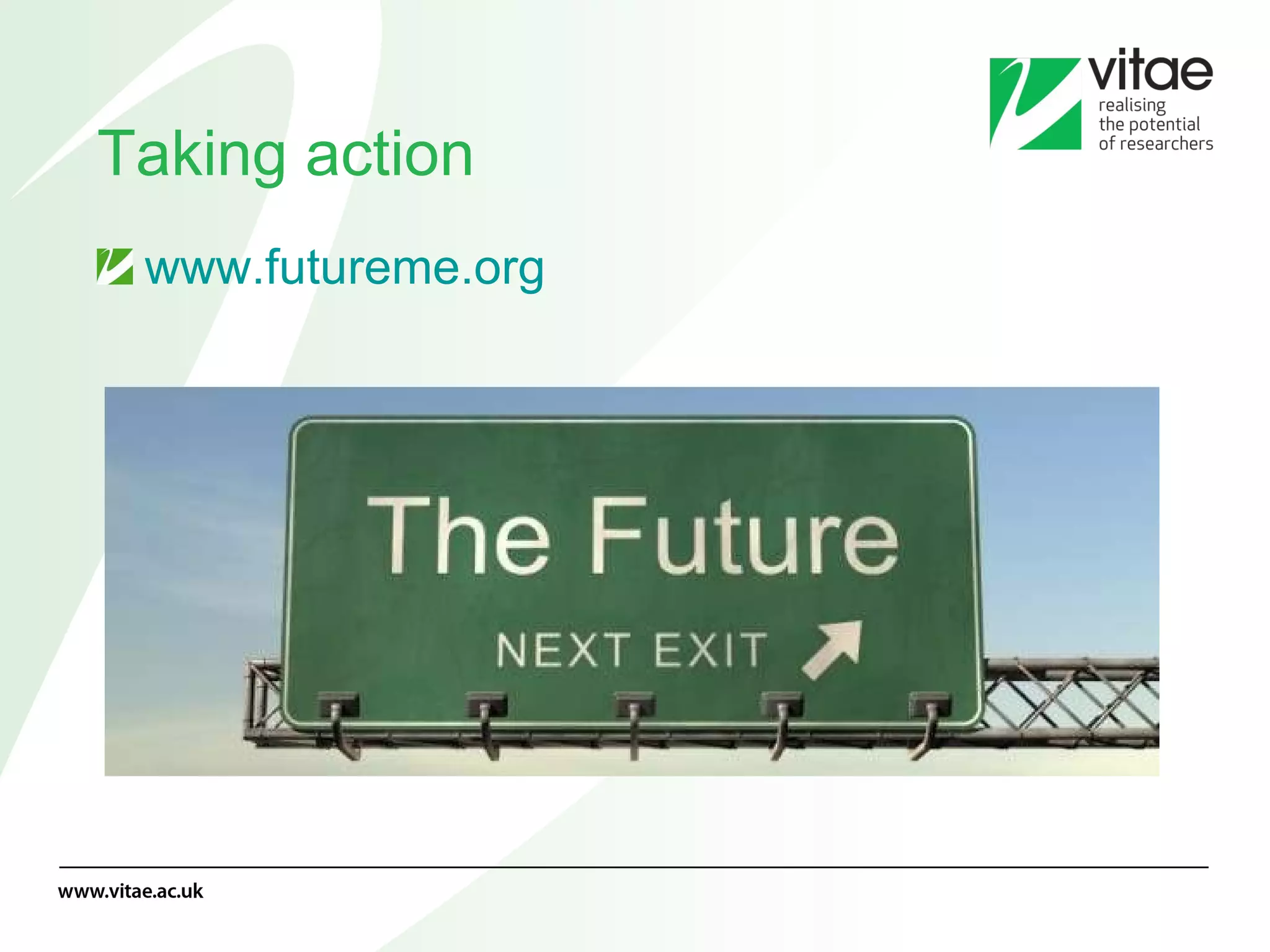 Taking action www.futureme.org 