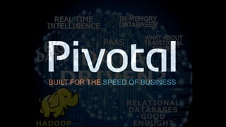 © Copyright 2014 Pivotal. All rights reserved.
  What is the Pivotal platform?
  Why is it so cool?
  What amazing t...