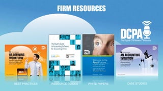 FIRM RESOURCES
WHITE PAPERSRESOURCE GUIDESBEST PRACTICES CASE STUDIES
 