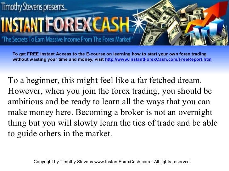 How to become forex trading broker