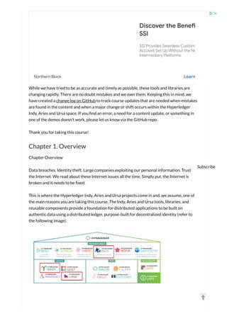 Becoming a hyperledger aries developer learn things.online | PDF