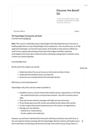 Becoming a hyperledger aries developer learn things.online | PDF