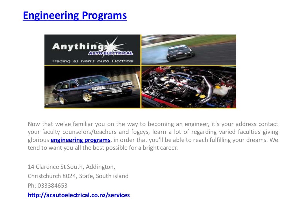 an automotive engineering christchurch