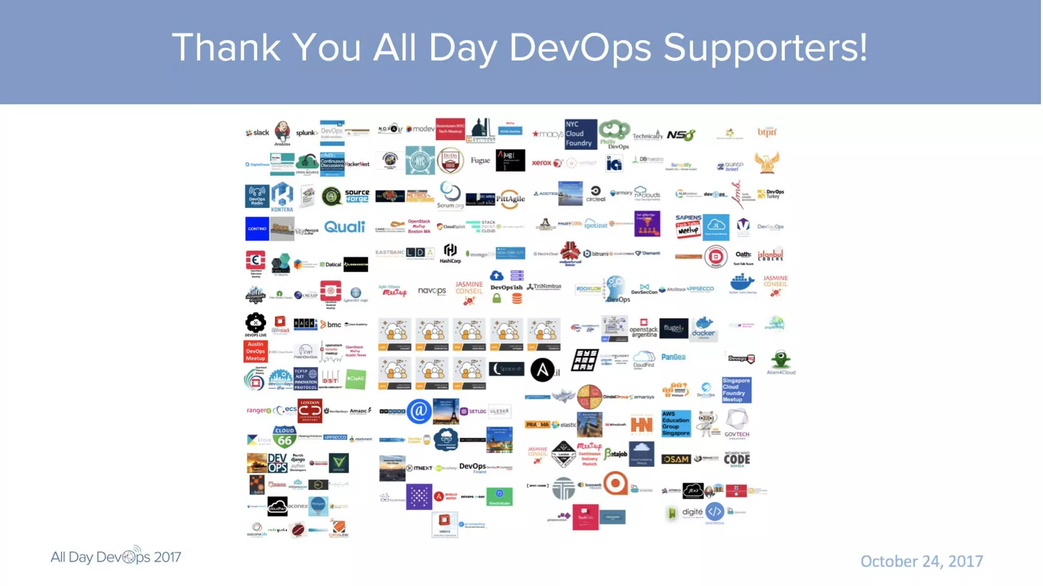 October 24, 2017
Session Title
Your Name
Your Title
Your Company
Your @TwitterHandle
 