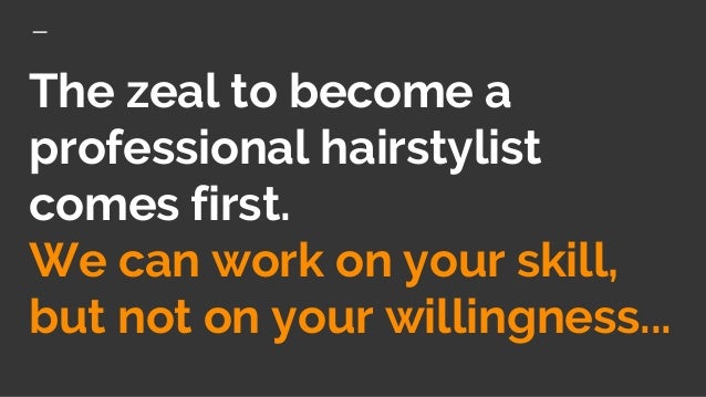 Becoming A Professional Hairstylist A Guide By Thomas Salzano