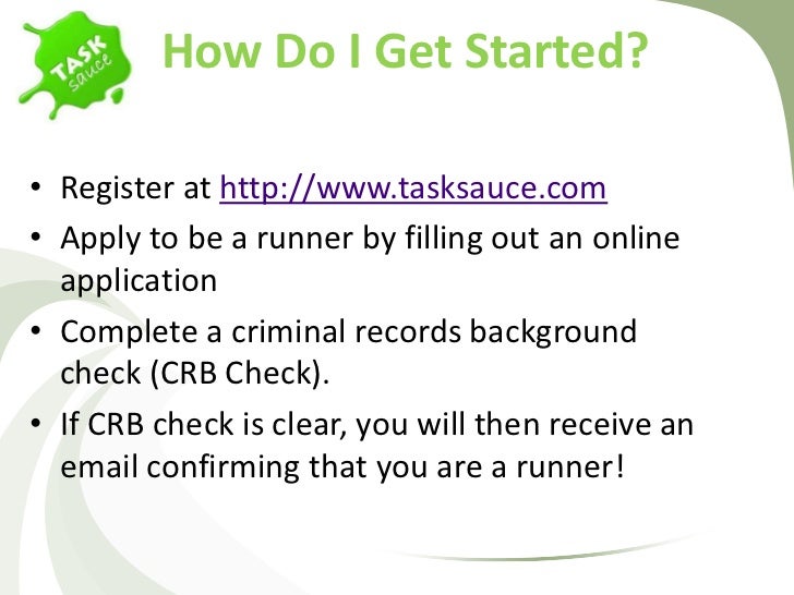 Becoming An Errand Runner At Tasksauce