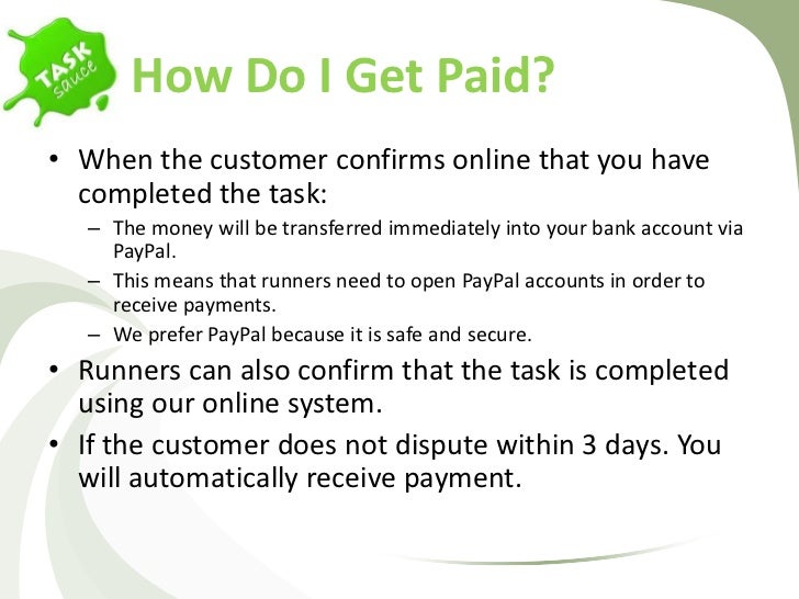 Becoming An Errand Runner At Tasksauce