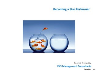 Becoming a Star Performer
Conceived–Developed by:
PKS Management Consultants
Bangalore S 1
