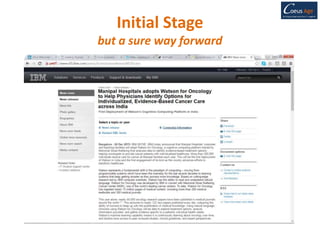 Initial Stage
but a sure way forward
 