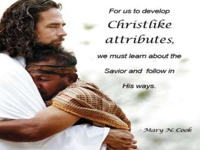 Becoming like christ