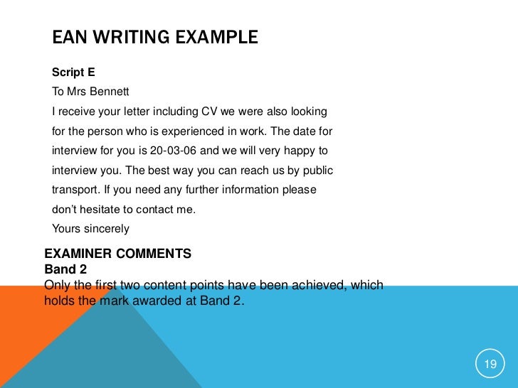 Candidate S Thank You Letter To Examiner Candidate S Thank You Letter To Examiner