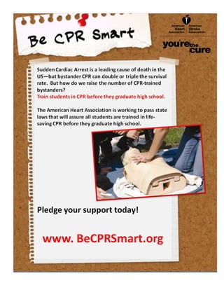 BE CPR SMART!