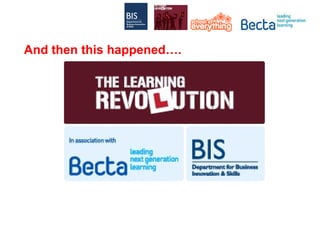 And then this happened…. 