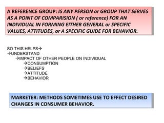 CB culture subculture social class reference group | PPT