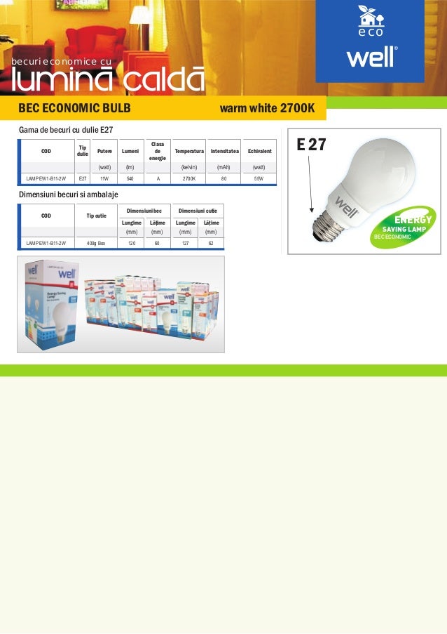 Becuri Economice De La Well