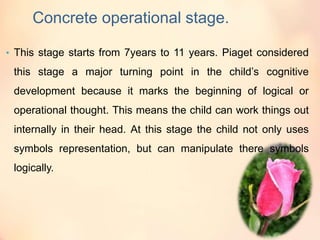 Theory of JEAN PIAGET | PPTX | Science