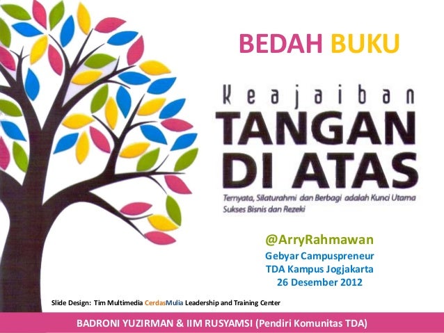 Bedah Buku Keajaiban Tangan Di Atas