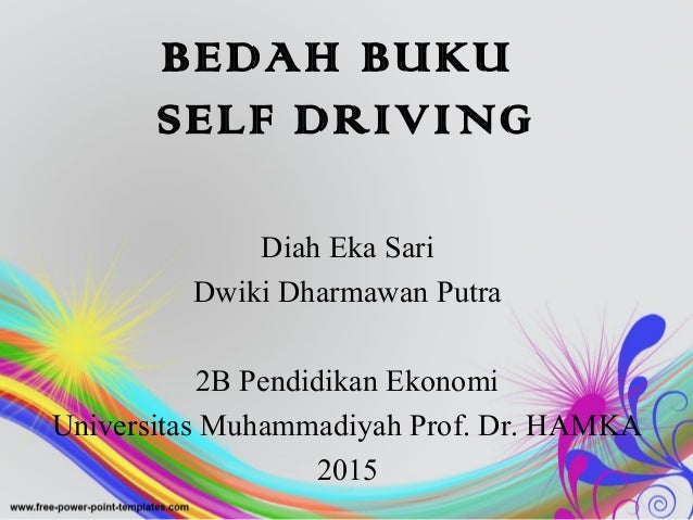 Presentasi Bedah Buku Self Driving