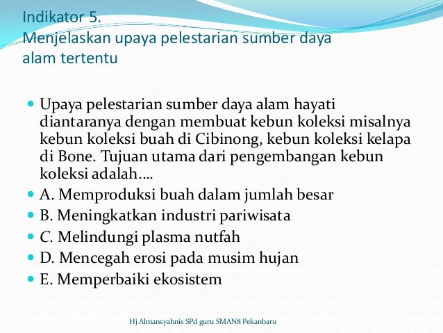 Bedah SKL Biologi SMA TP 2012 2013