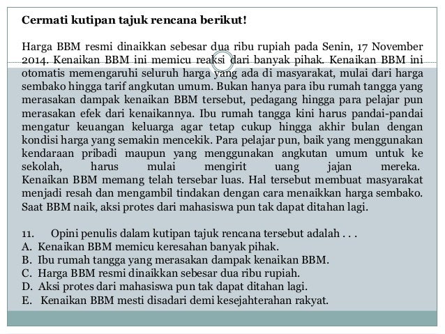 Bedah Soal Un Bahasa Indonesia Sma 1718