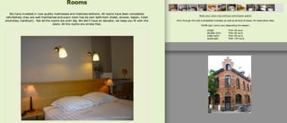Strategic Accommodation in Ypres, Belgium - Hotel Ambrosia Bed and Breakfast Ypres