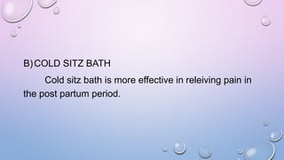 Sitz Period Bed bath.pptx