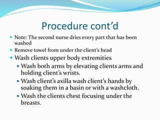 Washing Note Bed bath notes.pptx