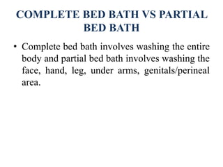 Bed Bath Procedure | PPT