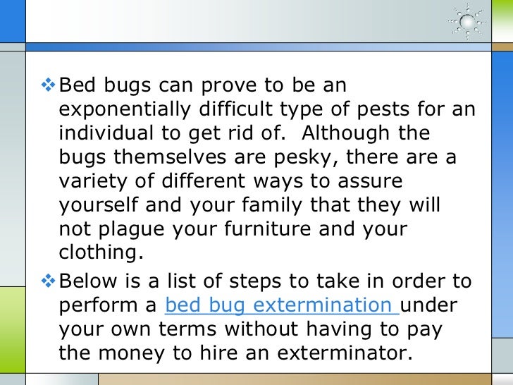 bed bug extermination cost