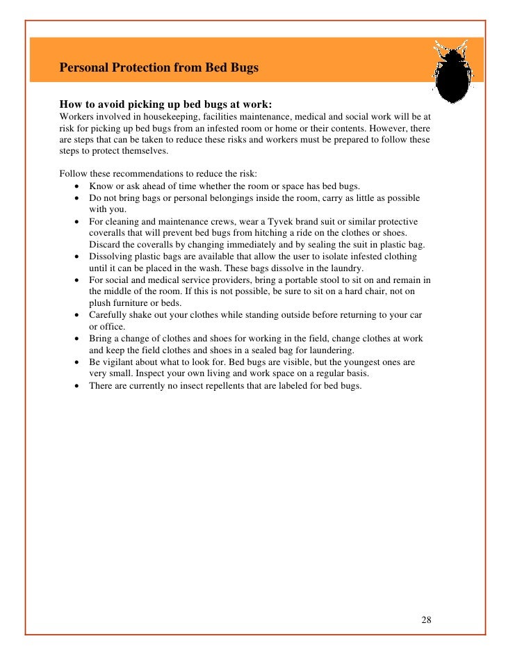 Bed bug guidelines for shelters and group living facilities