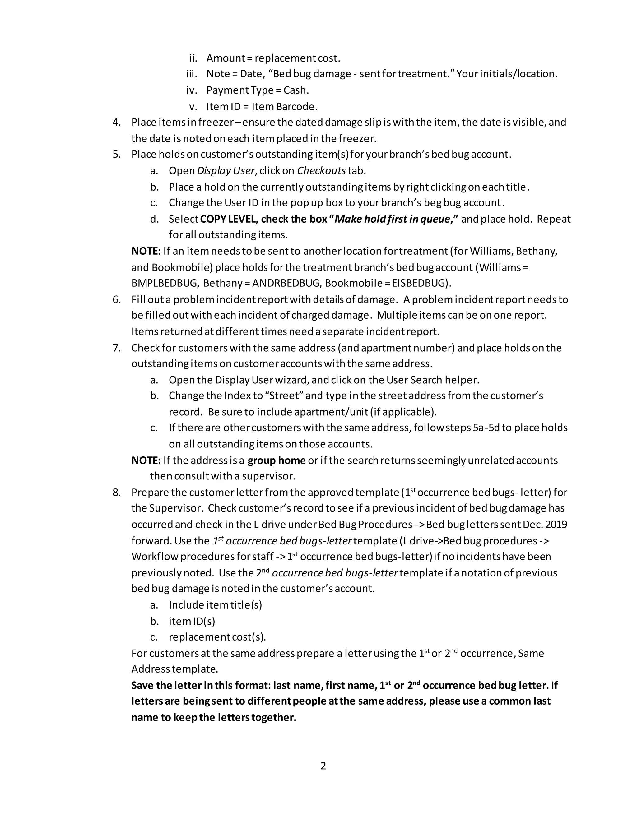 NCompass Live Bed Bug Workflows At Lincoln City Libraries PDF Ncompass live bed bug workflows at lincoln city libraries pdf