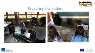 Preparing the posters
 