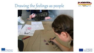 Drawing the feelings as people
 
