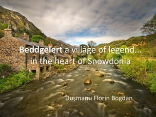 Beddgelert a village of legend...
in the heart of Snowdonia
Dușmanu Florin Bogdan
 